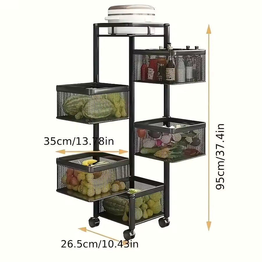 Estante 360° Luxe 5 Niveles